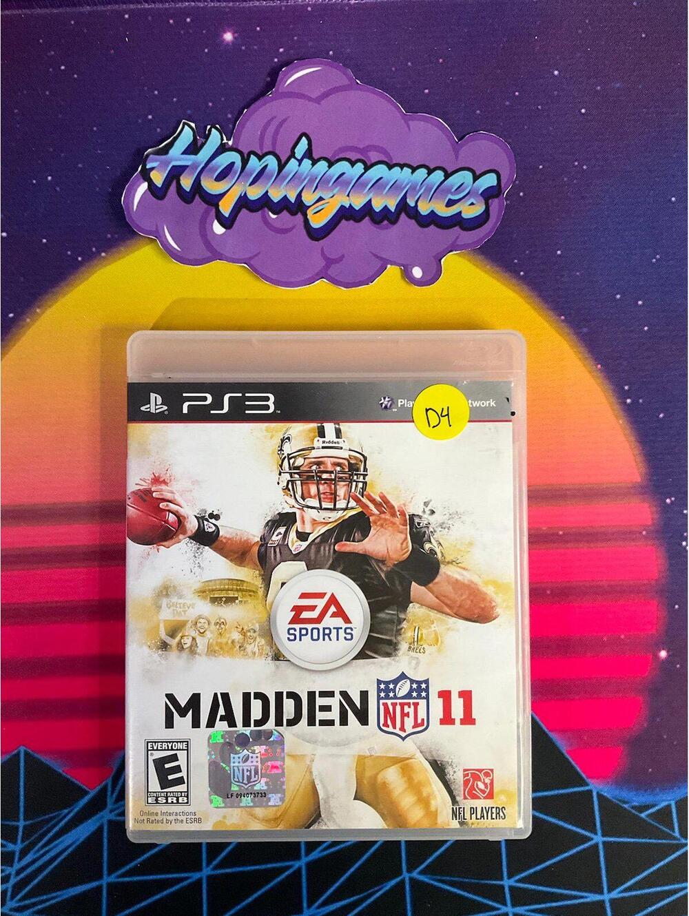 NFL Madden 11 (Sony PlayStation 3, 2010) CIB